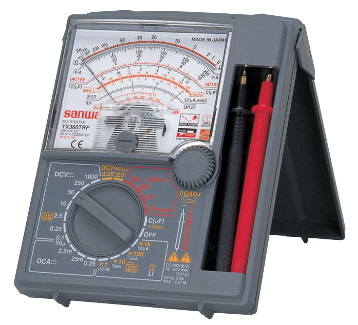Hướng dẫn đo dòng điện bằng đồng hồ VOM Sanwa YX360TRF