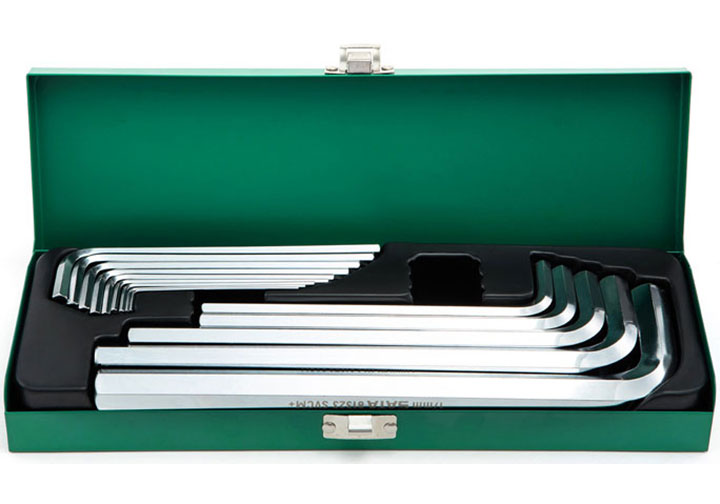 1.5-17mm Bộ lục giác đầu bằng 14 chi tiết Sata 09-143 (09143)