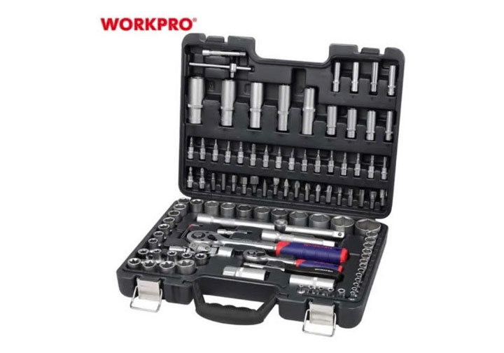 1/2" Bộ tuýp 108 chi tiết (10-32mm) Workpro WP202535