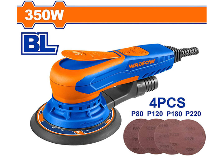 150mm Máy chà nhám tròn 350W Wadfow WFA55350