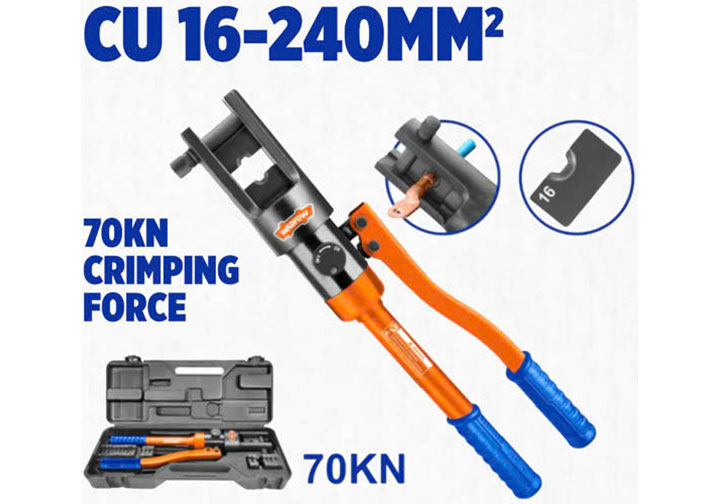 16-240mm Kìm bấm cos thủy lực Wadfow WHT1D24