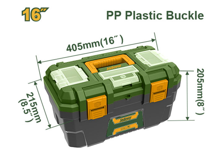 16" Thùng đựng đồ nghề khóa nhựa Jadever JDTB1316