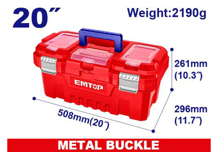 20" Thùng đồ nghề khóa kim loại Emtop EPBX2002