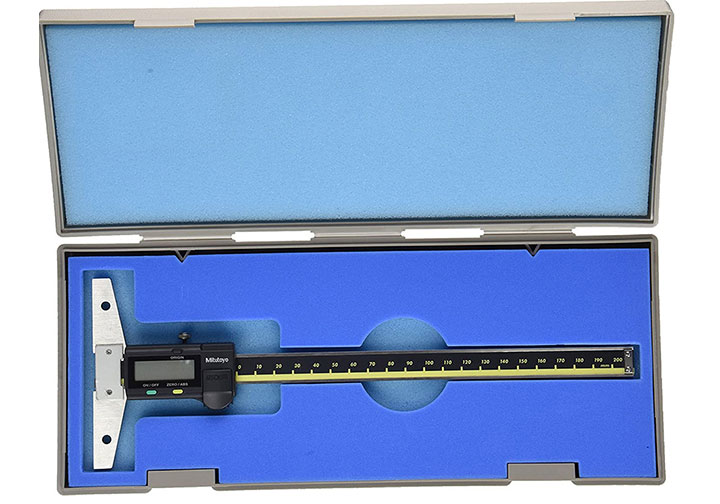 200mm Thước đo độ sâu điện tử (chỉ hệ mét) Mitutoyo 571-202-30