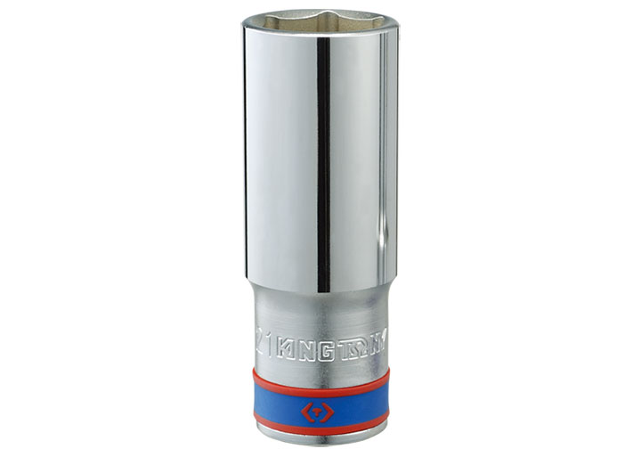 20mm Đầu tuýp 6 góc dài 77mm 1/2" Kingtony 423520M