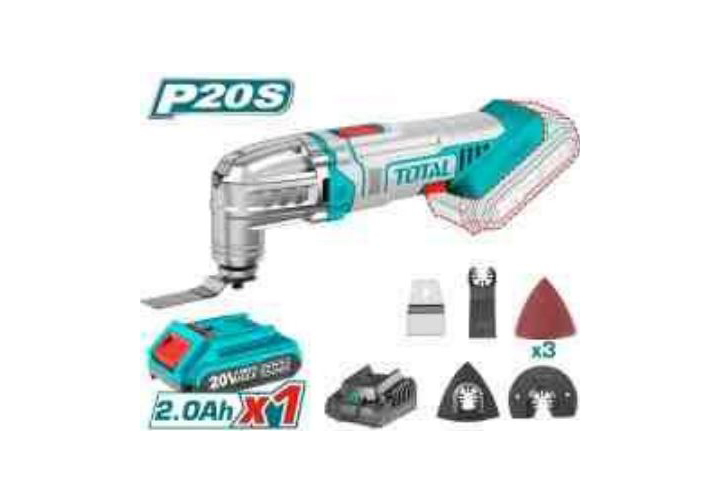 20V Bộ máy cắt góc đa năng dùng pin Total TMLI20221 (Bỏ mẫu, đổi qua TMLI20228)