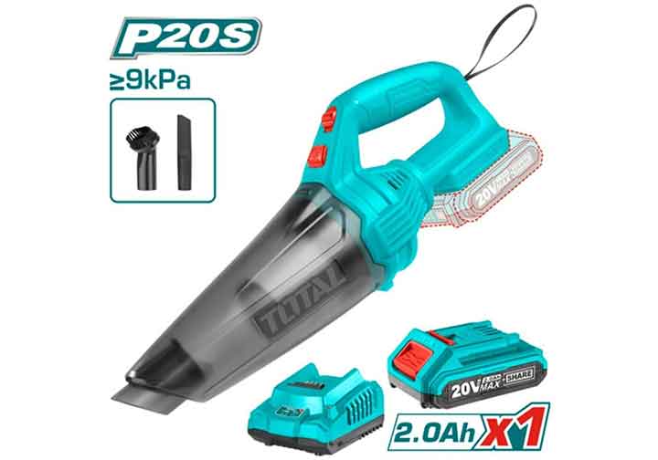 20V Máy hút bụi dùng pin 0.5L Total TVLI20126