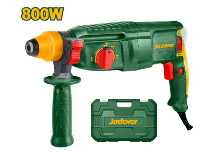 26mm Máy khoan búa 3 chức năng 800W Jadever JDRH1D26