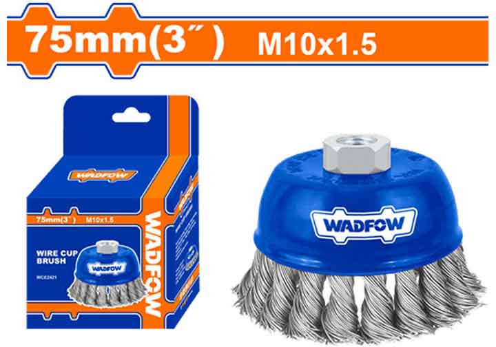3" (75mm) Chén cước xoắn Wadfow WCE2421