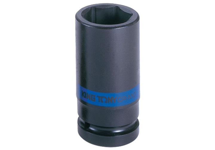 30mm Đầu tuýp đen 6 cạnh (dài 90mm) 1" Kingtony 843530M