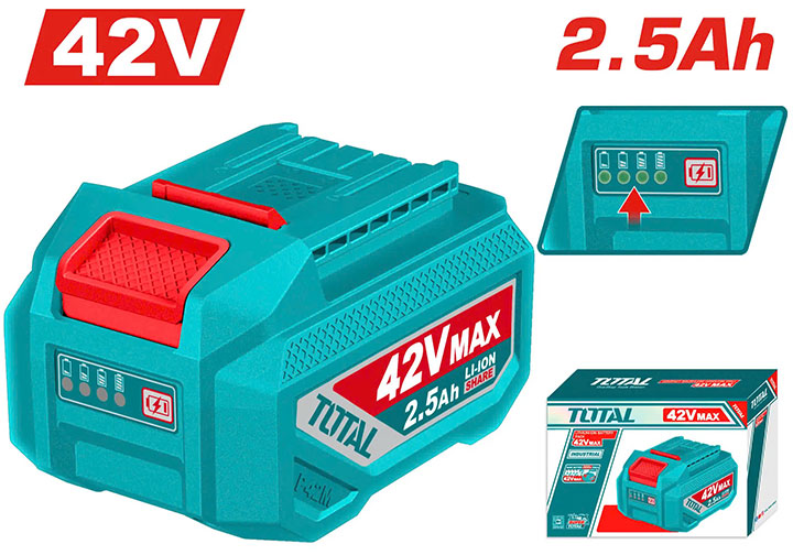 42V/2.5Ah Pin Lithium-ion P42M Total TFBLI42251