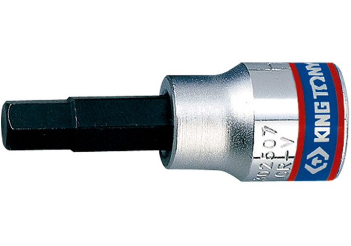 4mm Đầu tuýp lục giác 3/8" Kingtony 302504