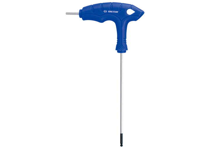 4mm Lục giác chữ T (1 đầu bằng, 1 đầu bi) Kingtony 116004MR