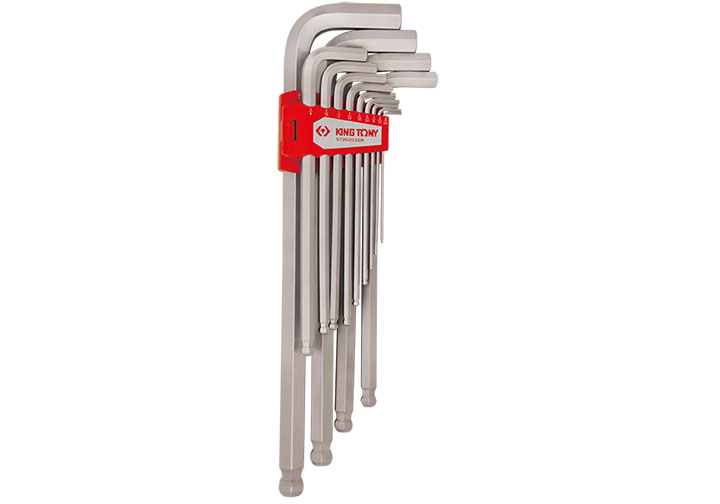 5/64" - 3/4" Bộ lục giác bi hệ inch dài 13 chi tiết Kingtony ST20203SR