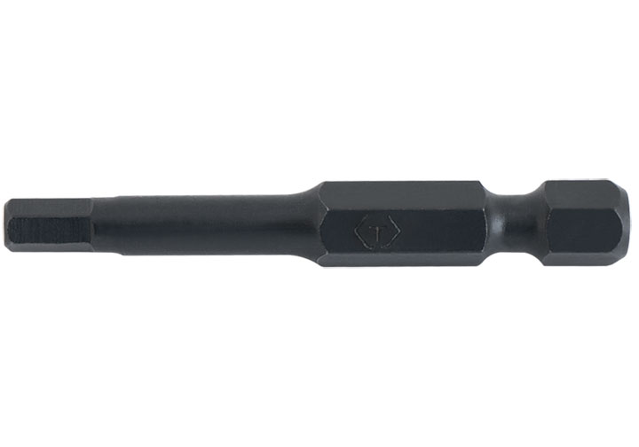 5mm Bộ 10 mũi vít lục giác (chuôi 1/4" dùng cho máy - dài 50mm) Kingtony 715005H