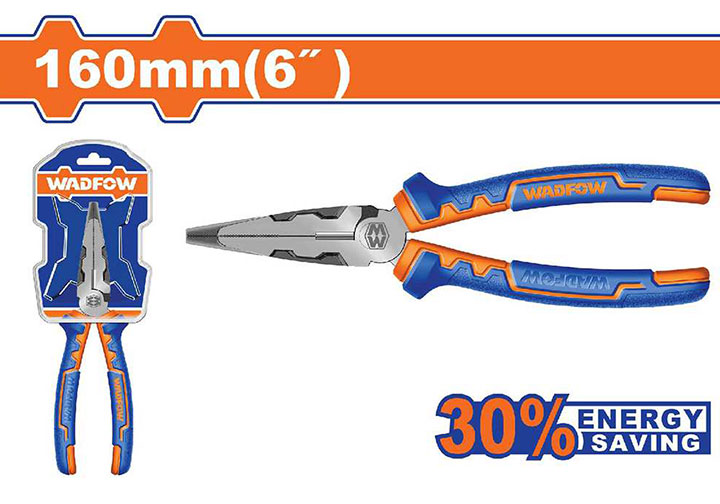 6" Kìm mũi nhọn cao cấp Wadfow WPL2716