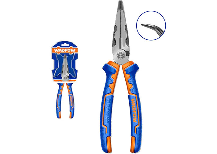 8" Kìm mũi cong cao cấp Wadfow WPL4718