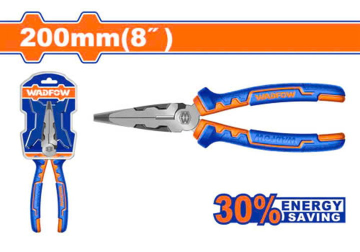 8" Kìm mũi nhọn cao cấp Wadfow WPL2718