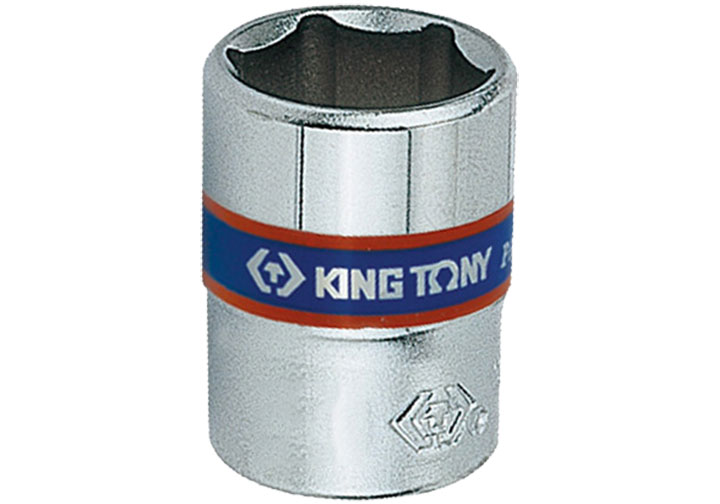 8mm Đầu tuýp 6 góc 1/4" (ngắn 24mm) Kingtony 233508M
