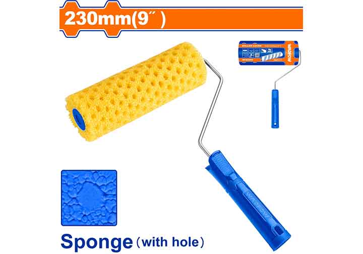 9" Lăn sơn xốp có lỗ Wadfow WCB5901