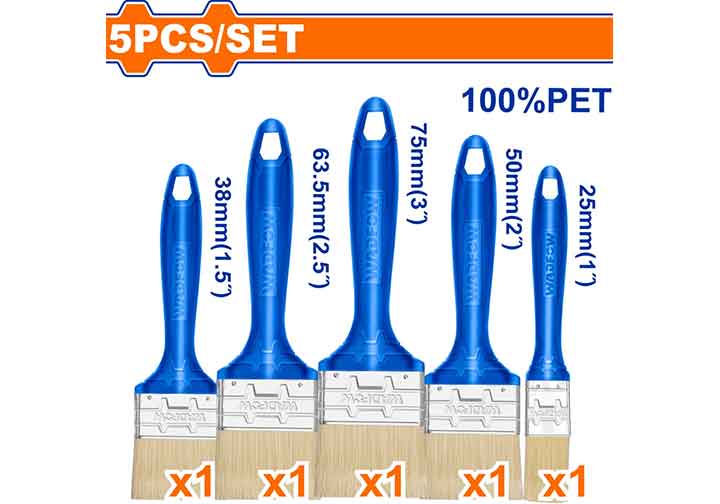 Bộ cọ sơn nước 5 chi tiết Wadfow WPB4952