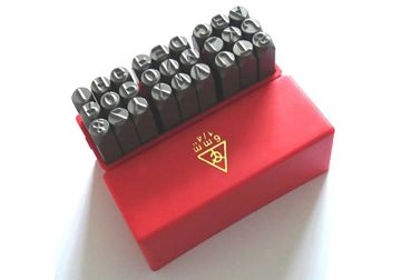 Bộ đột chữ xuôi 4mm Bộ đột chữ xuôi 4mm