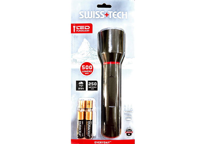 Đèn pin (xài 4 pin AA) SWISS TECH ST031009