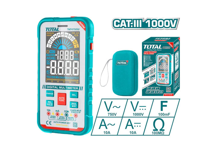 Đồng hồ đo điện vạn năng Total TMT475052