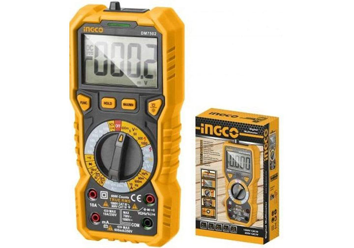 Đồng hồ vạn năng kỹ thuật số Ingco DM7502
