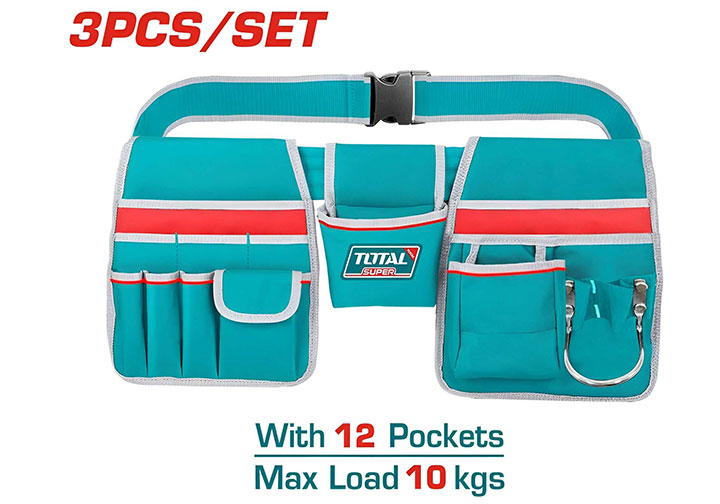 Túi đựng công cụ kèm dây đai Total THT16P20325
