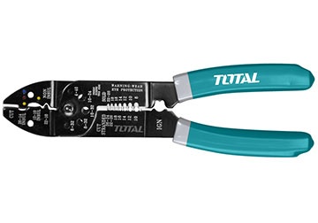 10" (254mm) Kìm (kiềm) tuốt dây điện Total THT15101