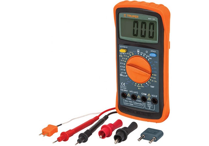 1000V Đồng hồ vạn năng đo dòng điện Truper 10403 (MUT105)