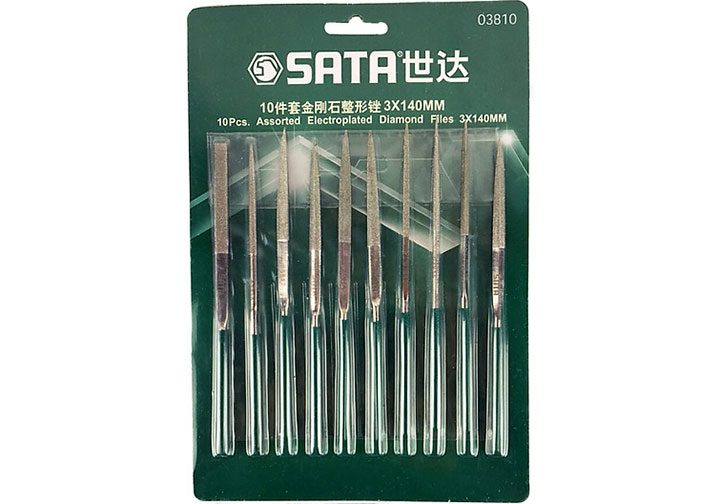 140mm Bộ dao điêu khắc đa năng 10 chi tiết Sata 03-810 (03810)