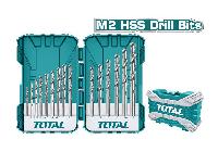1-12mm Bộ mũi khoan kim loại HSS M2 15 chi tiết Total TACSDL51502