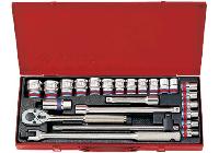 1/2" Bộ đầu tuýp 24 chi tiết hệ inch Kingtony 4526SR01