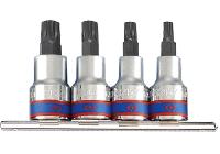 1/2" Bộ đầu tuýp lục giác sao 4 chi tiết Kingtony 4126PR