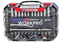 1/4" Bộ tuýp 70 chi tiết Workpro WP202522