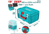 19" Thùng đồ nghề sâu xếp chồng lên nhau Total TPBXS103