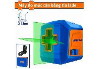 30m Máy cân mực laser 2 tia màu xanh Wadfow WLE2M02