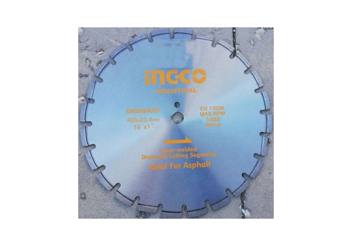 405mm(16")x25.4mm Đĩa cắt nhựa đường INGCO DMD064051