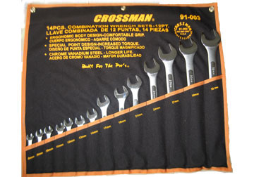 8-32mm Bộ vòng miệng hệ mét 14 cái Crossman 91-003