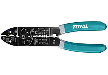 8.5" (215mm) Kìm (kiềm) tuốt dây điện Total THT15851