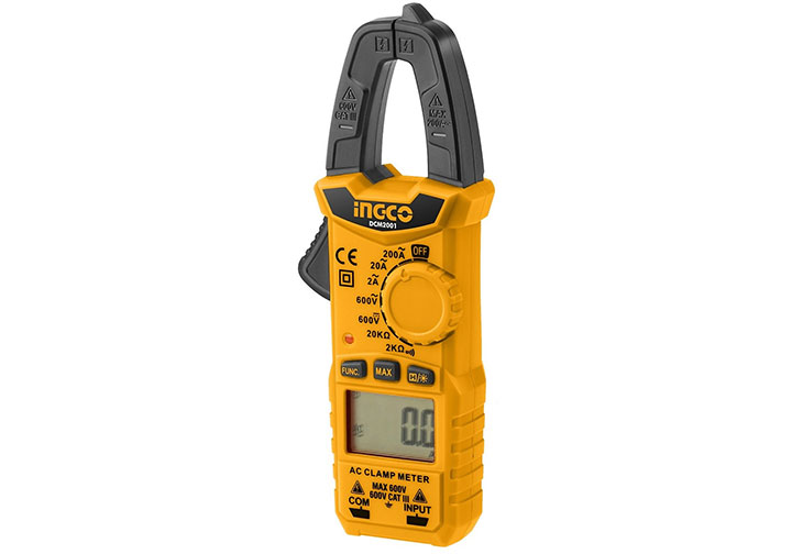 Ampe kìm đo AC kỹ thuật số Ingco DCM2001