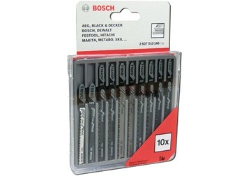 Bộ lưỡi cưa gỗ 10 cây Bosch 2607010146