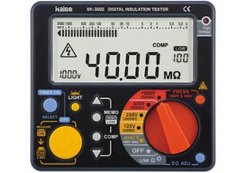 Đồng hồ đo điện trở cách điện Kaise SK-3502