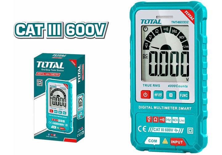 Đồng hồ đo điện vạn năng Total TMT460002