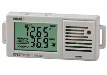 Thiết bị đo và lưu nhiệt độ &amp; độ ẩm tự động HOBO UX100-003